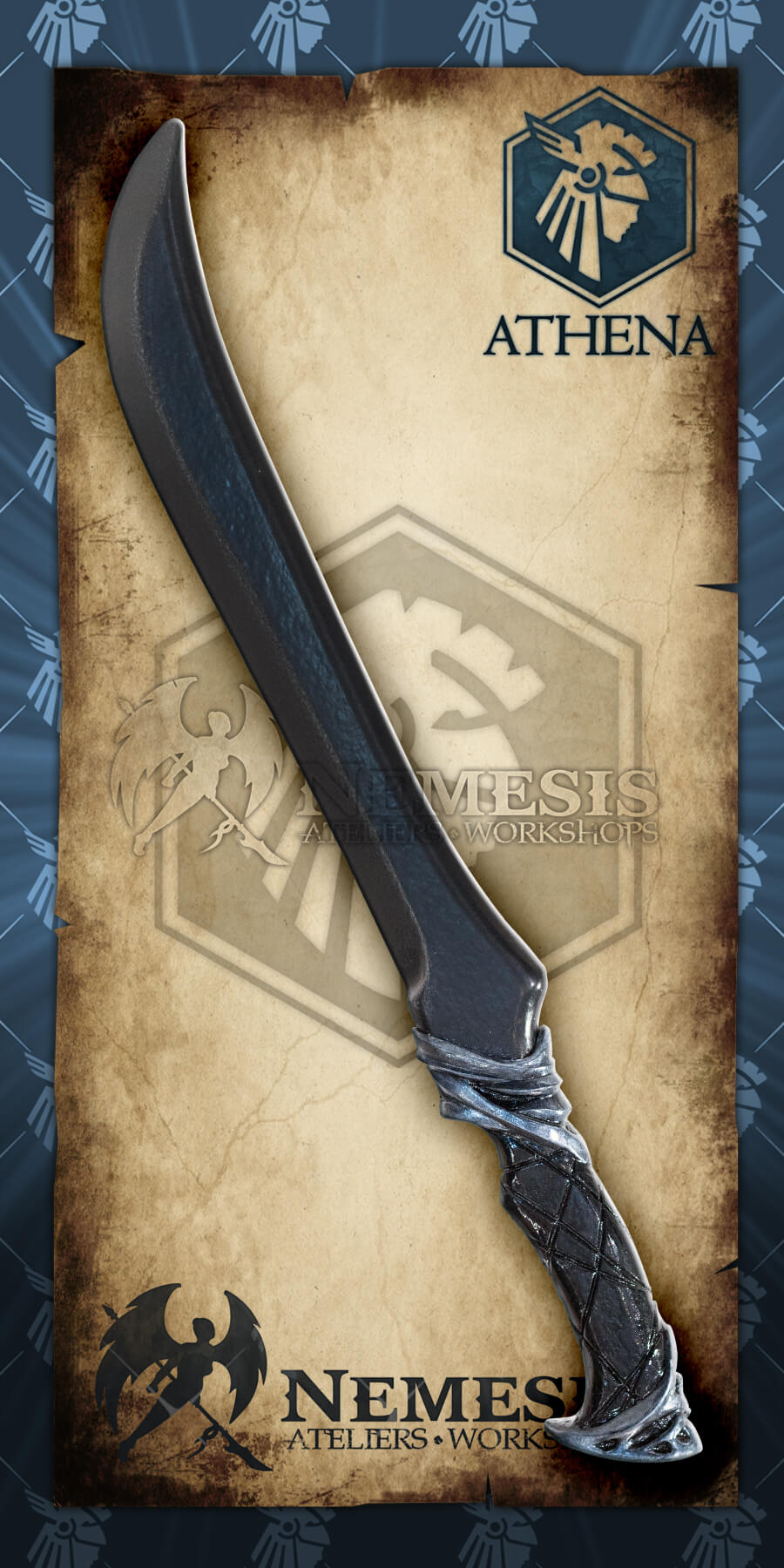Assassin's Knife - Athena, Ateliers Nemesis | LARP Box Assassin's Knife - Athena, Ateliers Nemesis | LARP Box